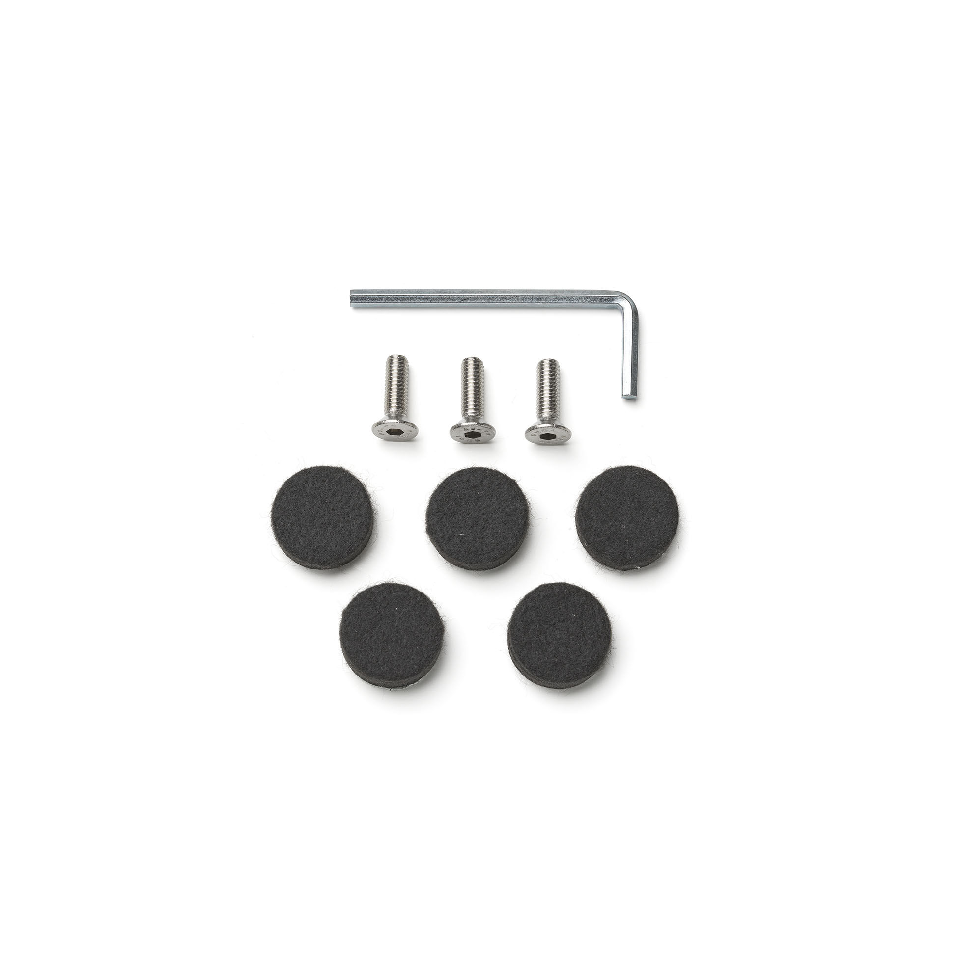 Kit Screws with allen key and feet pads