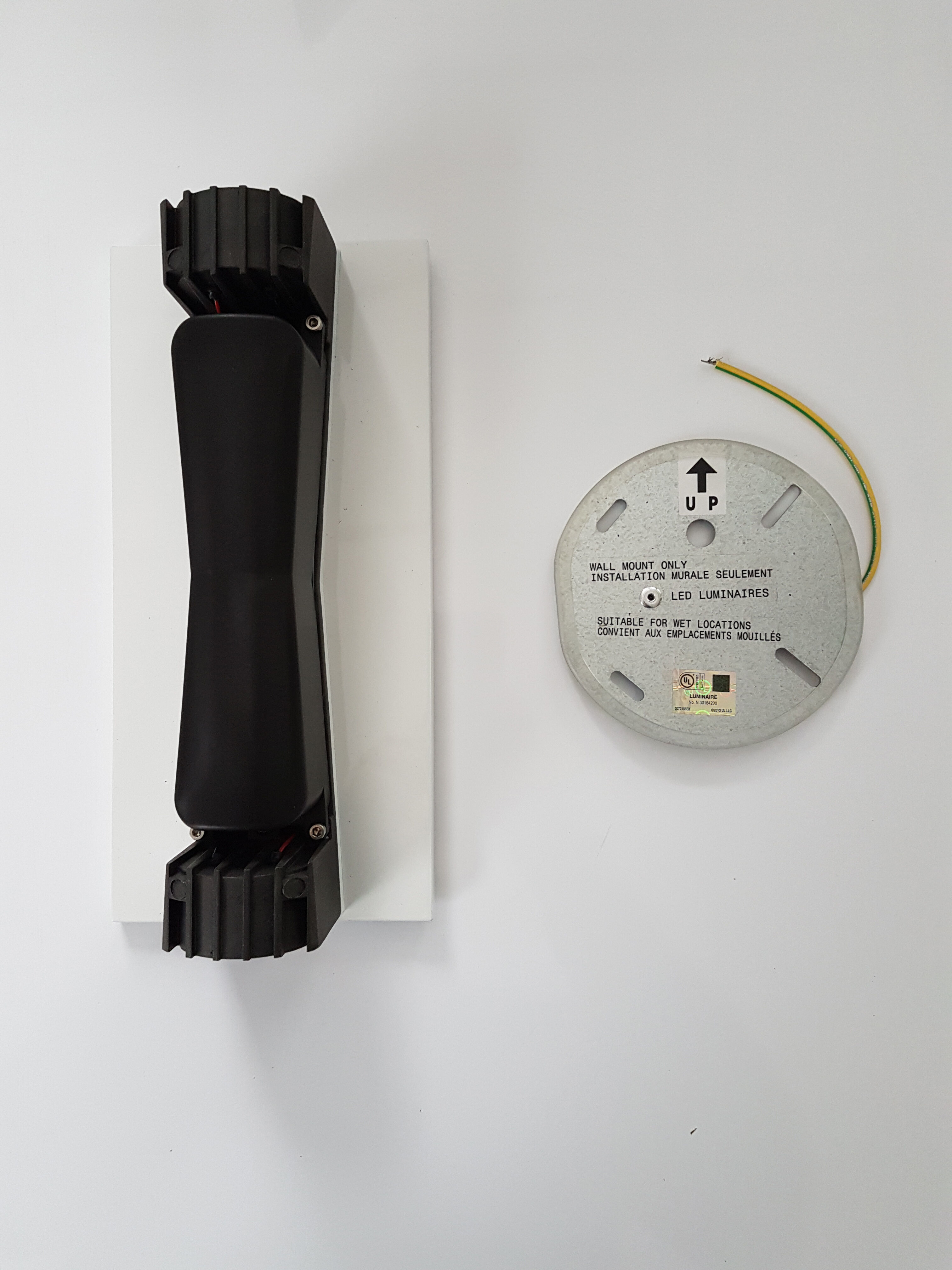 Clessidra 40 Ul Wall Attachment White Polish