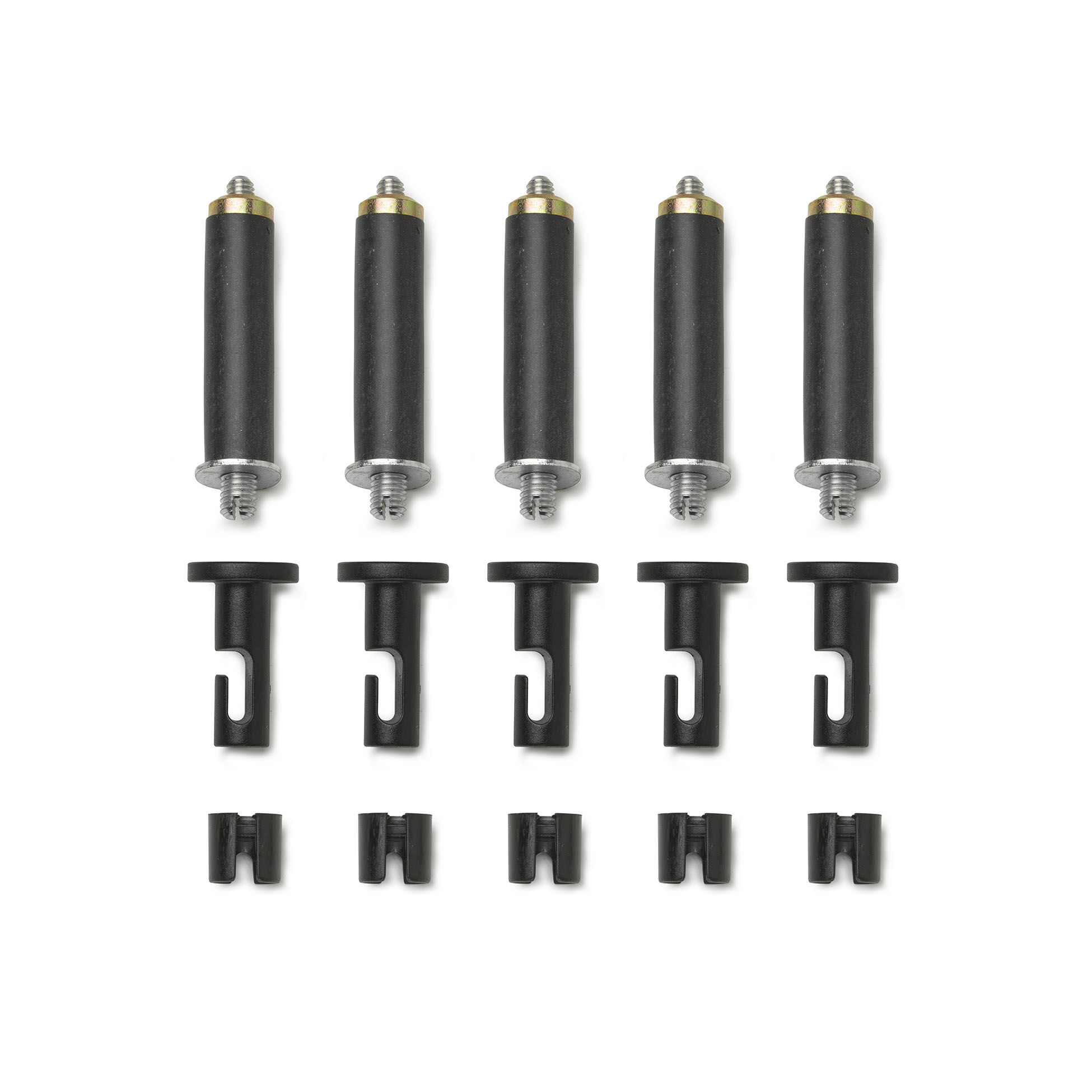 String Light kit de 5&nbsp;crochets noirs et serre-c&acirc;bles